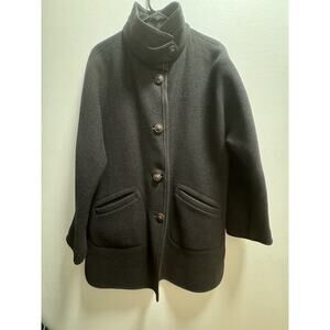Schneiders Women's Cape Coat Wool Tyrol Loden Trachten Jacket Size US Large/XL